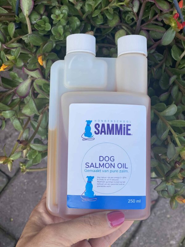 Zalmolie hond 250 milliliter