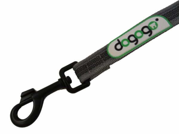 Dogogo antislip riem 5 meter grijs en breed 20 mm